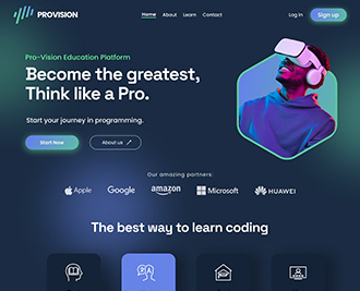 Provision online learning site